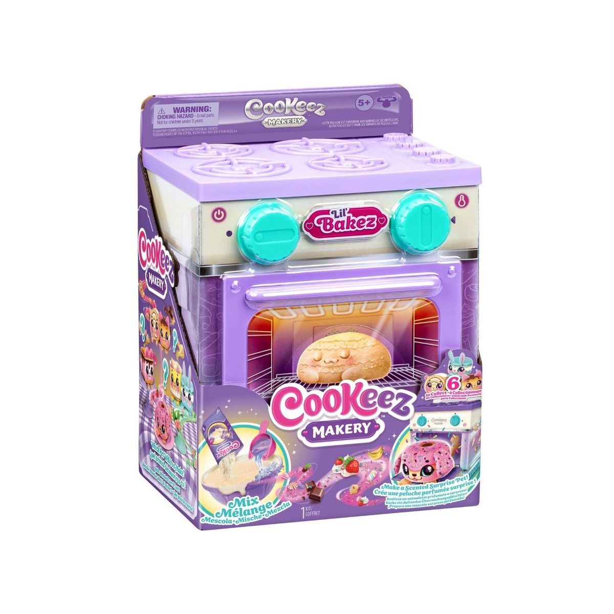 COOKEEZ MAKERY - Horno - Version Midi Lil' Bakez Playset Cookeez Makery