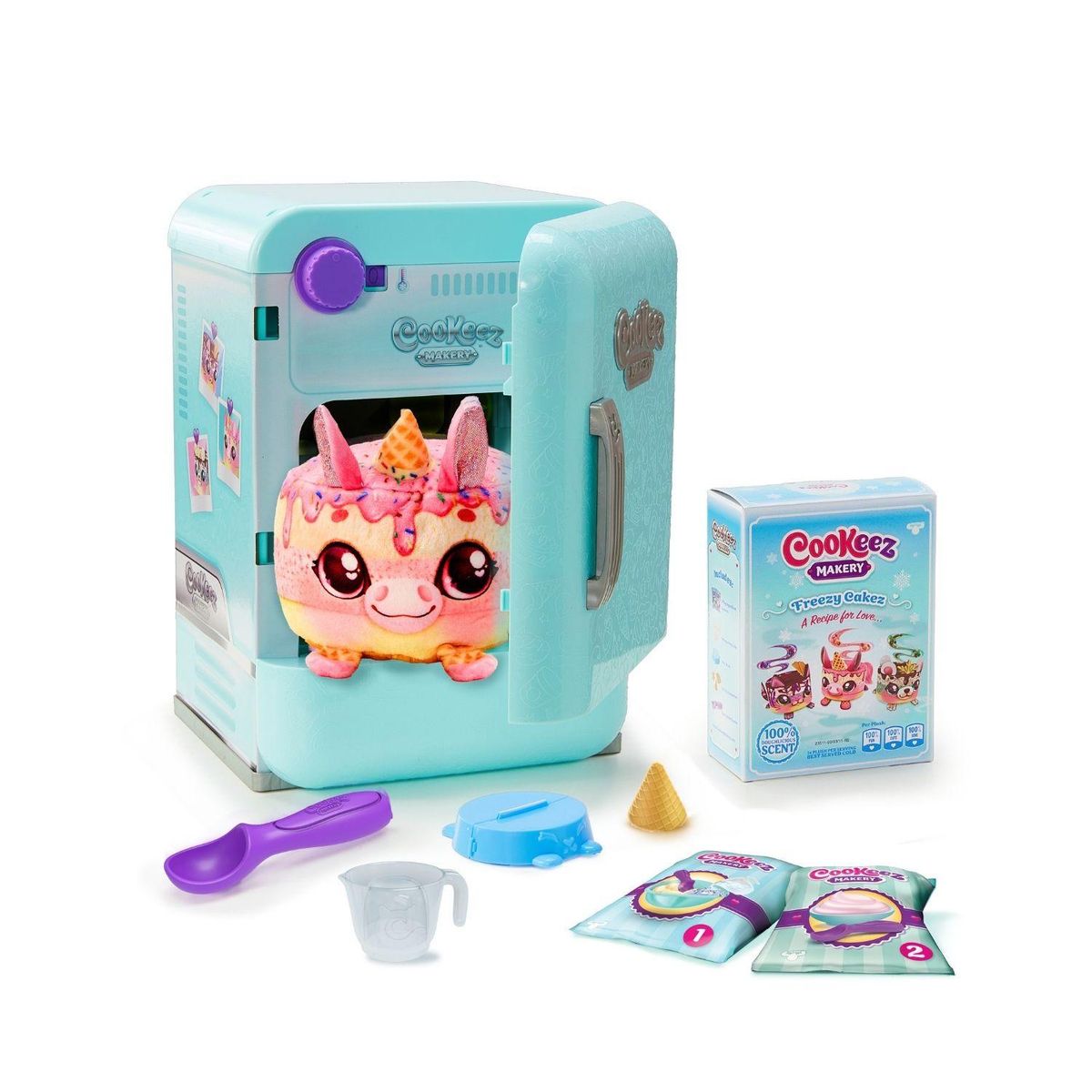 COOKEEZ MAKERY - Juguete Set Refrigeradora Sorpresa Cookeez Makery