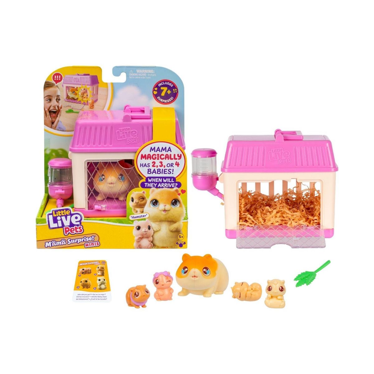 LITTLE LIVE PETS - Set Juego Mascota Mama y crías Sorpresa Little Live Pets