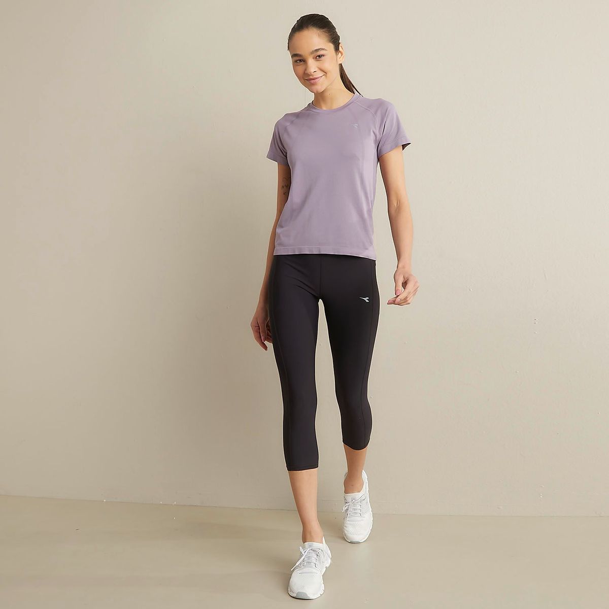 DIADORA - Leggings 3/4 Deportivo Mujer Diadora