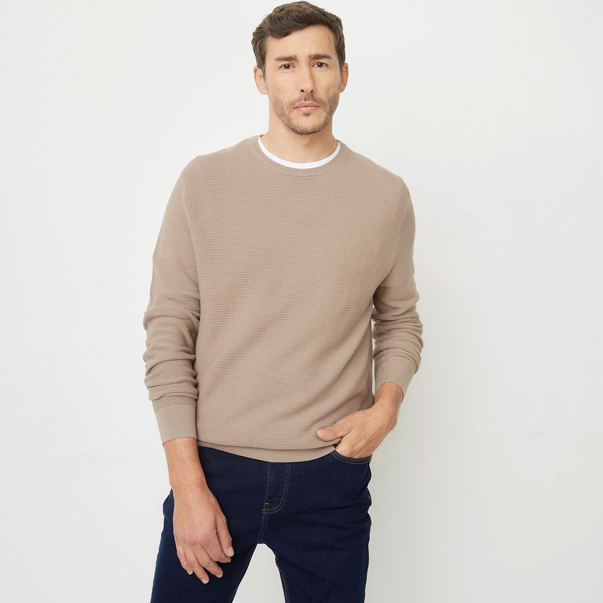 NEWPORT - Chompa Algodón Sport Hombre Newport