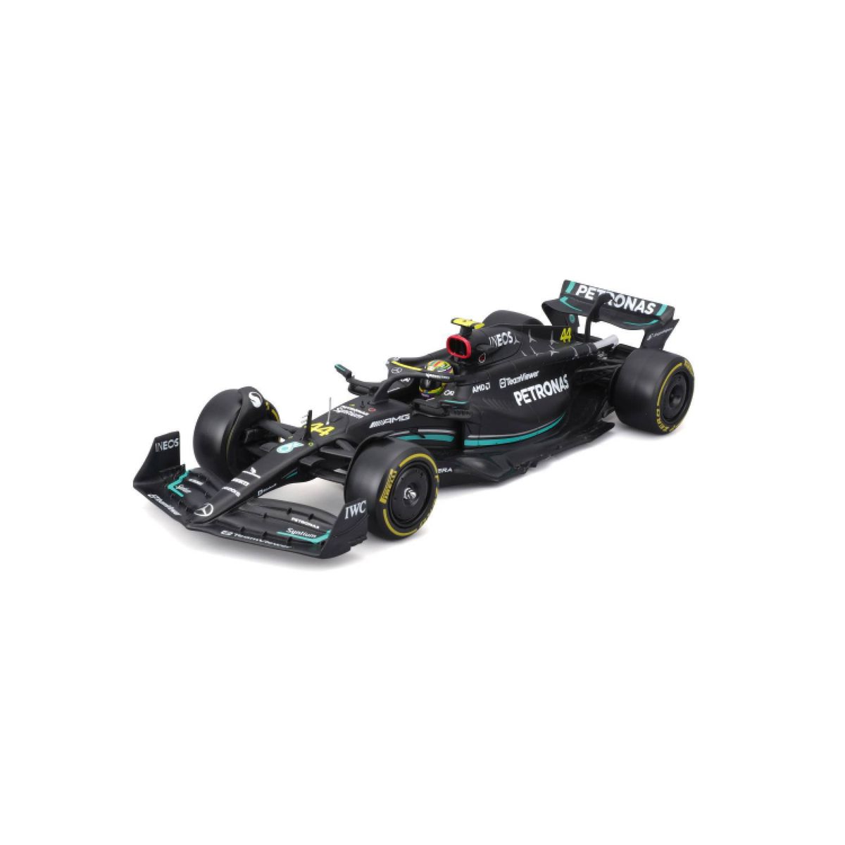 BURAGO - Carro F1 Mercedes 1:24 Bburago Mercedes 24 cm Fórmula 1