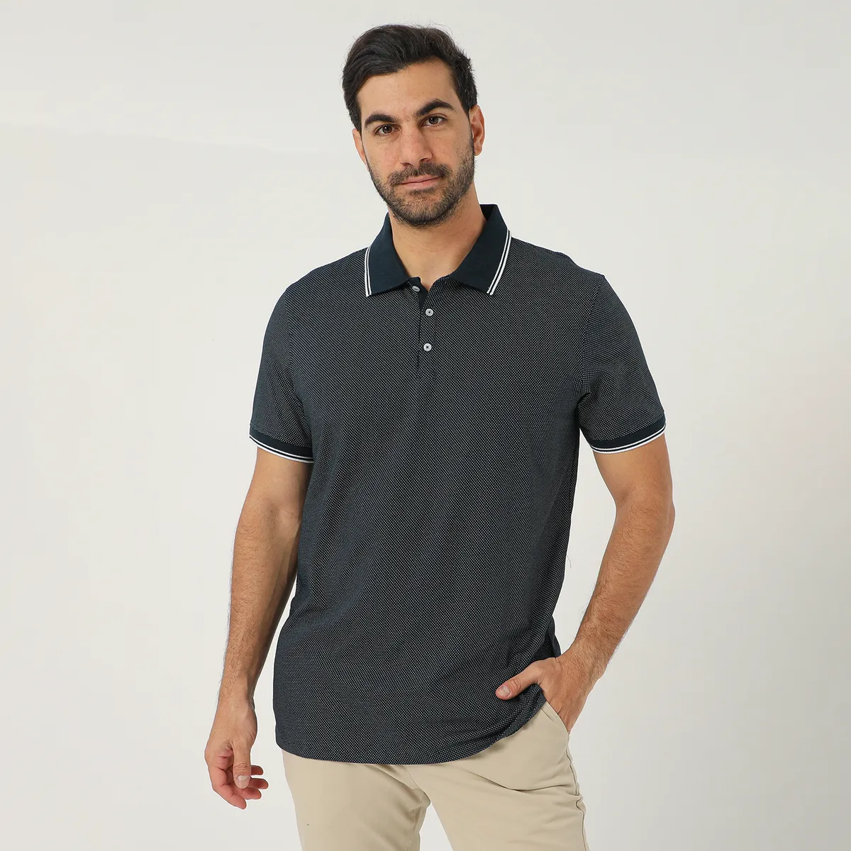 NEWPORT - Polo Algodón Manga Corta Hombre Newport