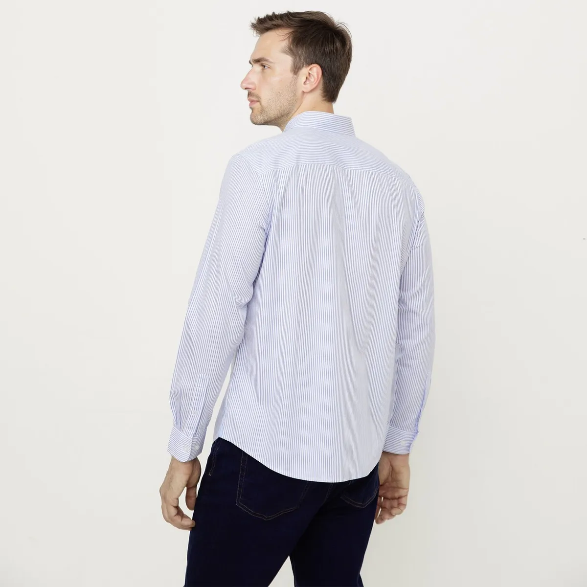 UNIVERSITY CLUB - Camisa 100% Algodón Casual Hombre University Club