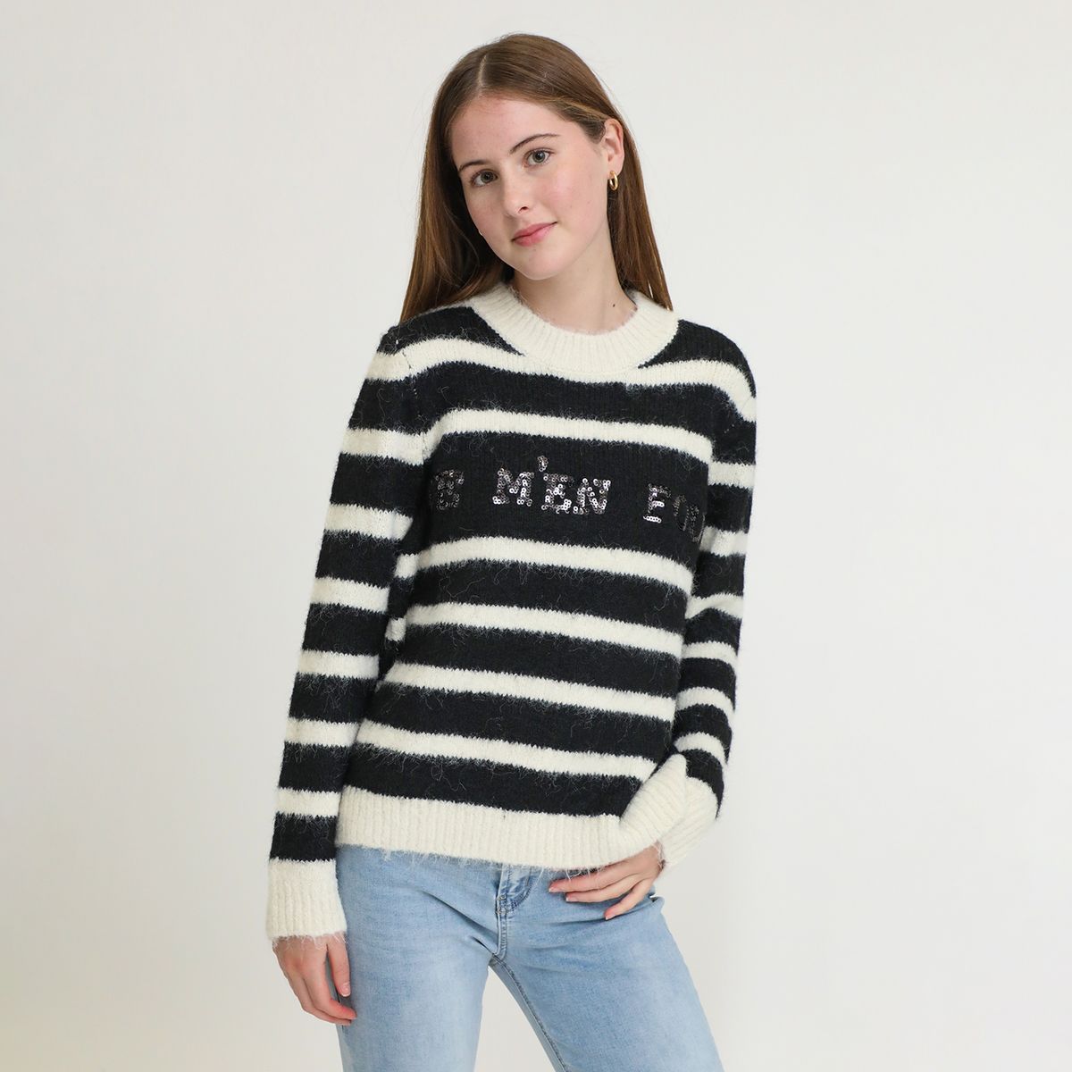 SYBILLA - Chompa Casual Mujer Sybilla