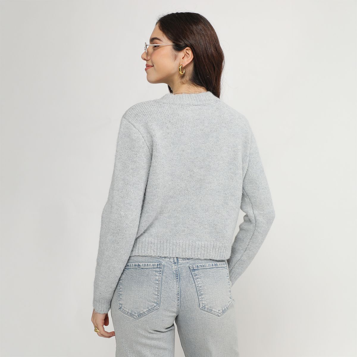 SYBILLA - Chompa Casual Mujer Sybilla