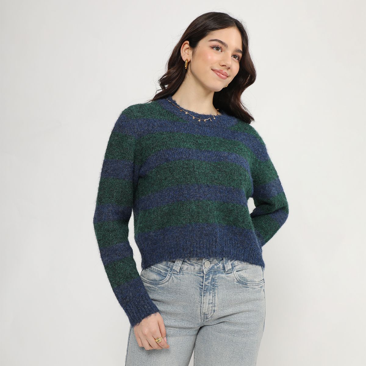 SYBILLA - Chompa Casual Mujer Sybilla