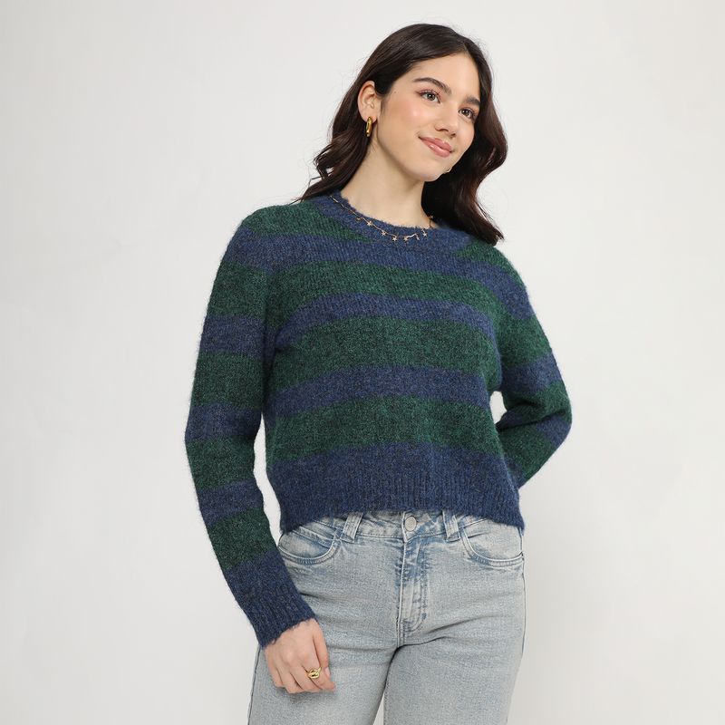 SYBILLA - Chompa Casual Mujer Sybilla