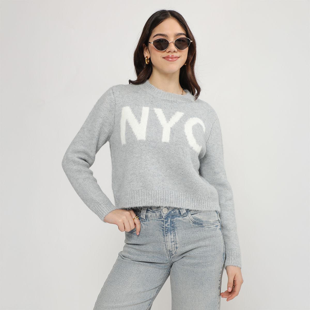 SYBILLA - Chompa Casual Mujer Sybilla