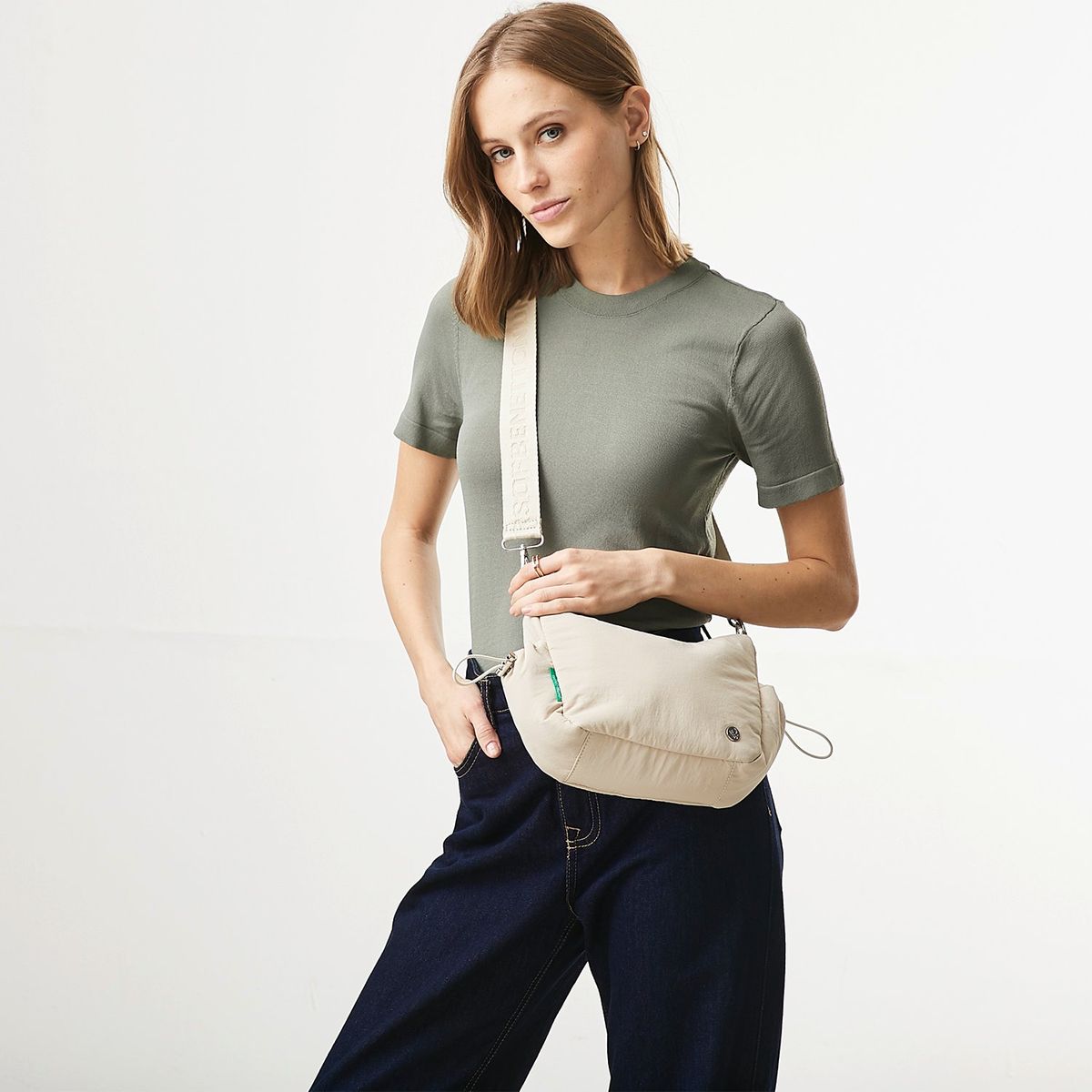 BENETTON - Cartera Crossbody Mujer Benetton