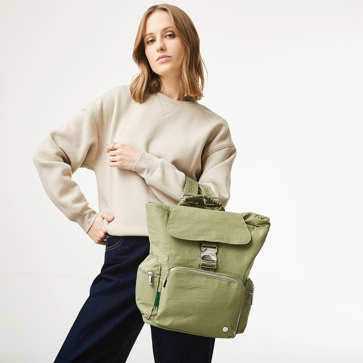 BENETTON - Mochila Mujer Benetton