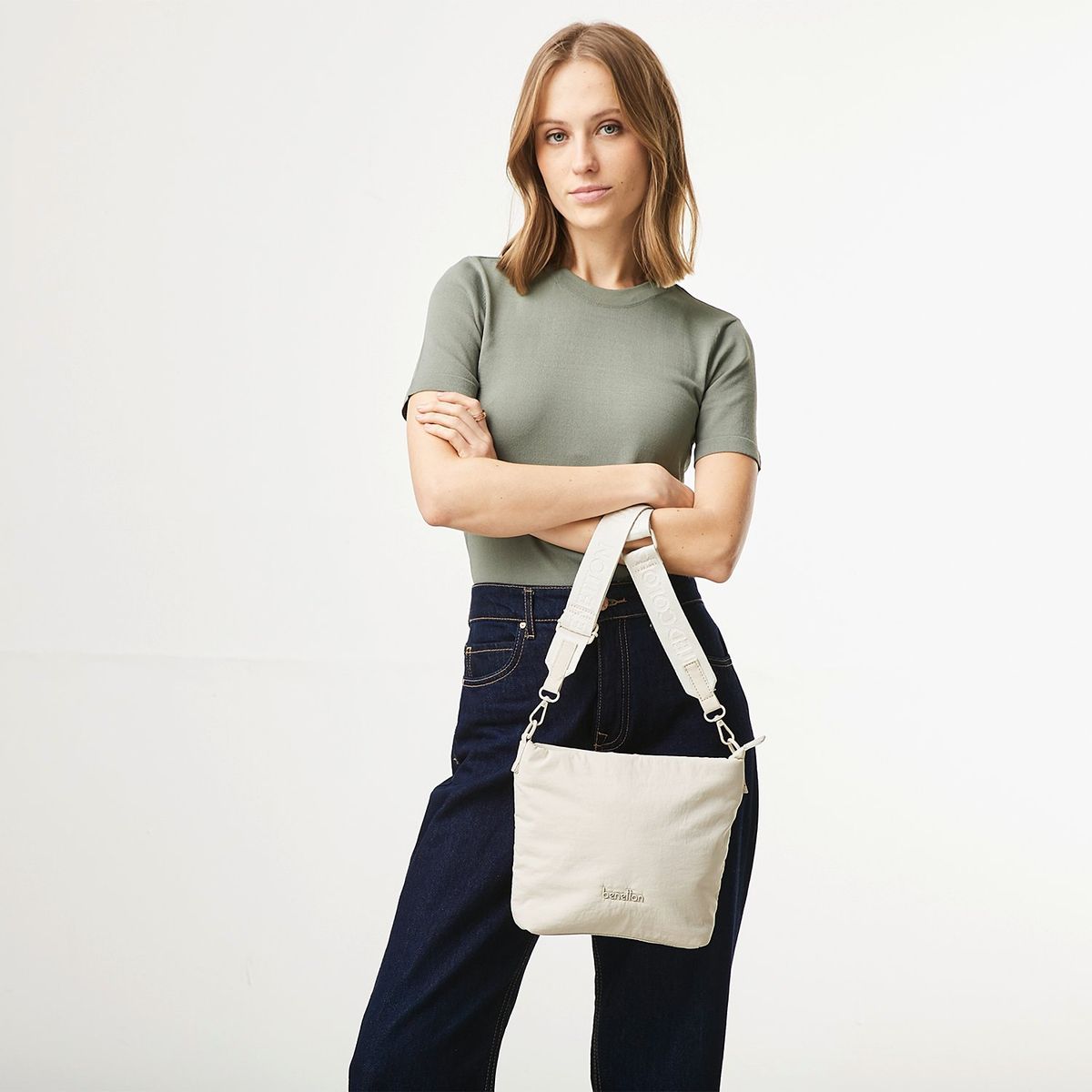 BENETTON - Cartera Crossbody Mujer Benetton