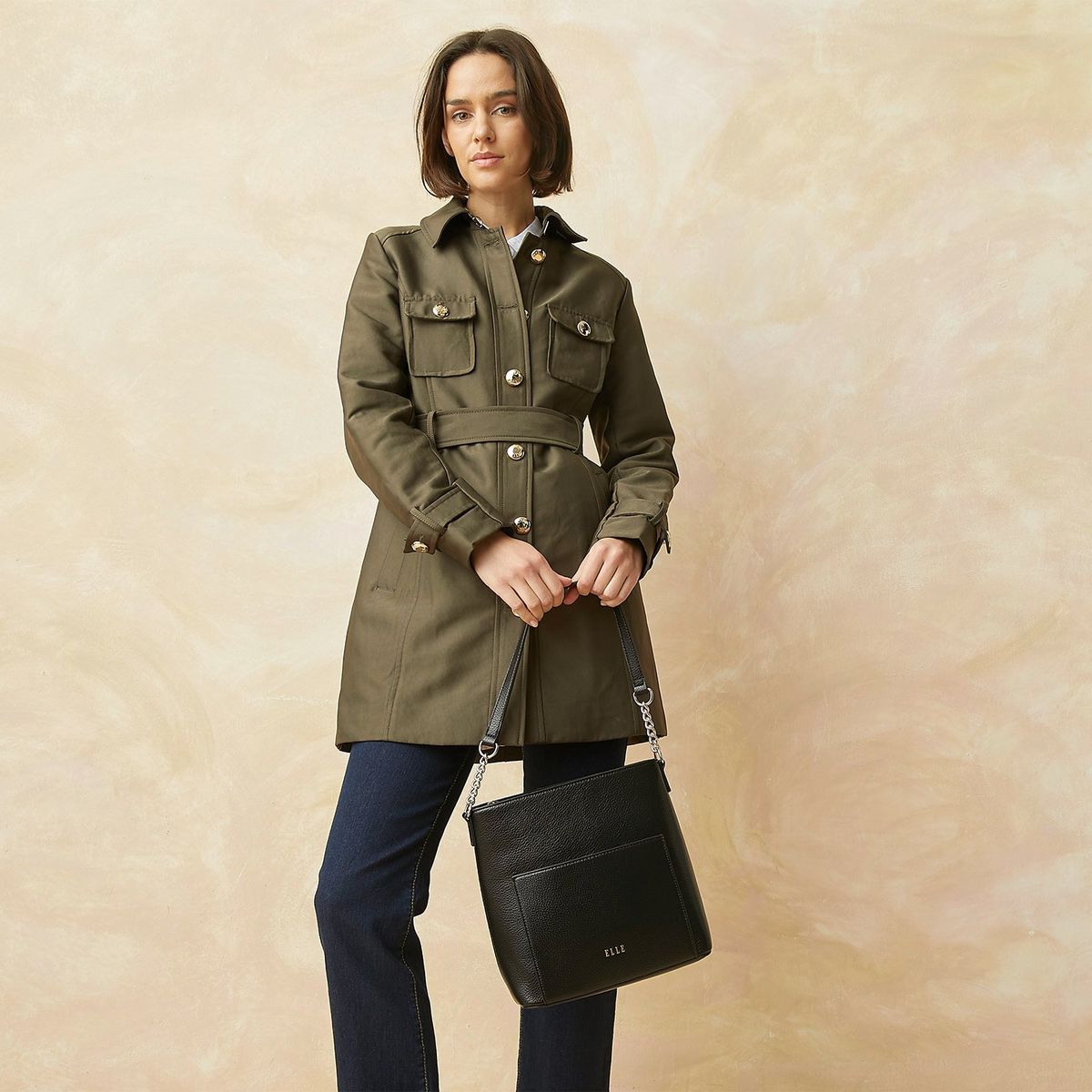 ELLE - Cartera Crossbody Mujer Elle