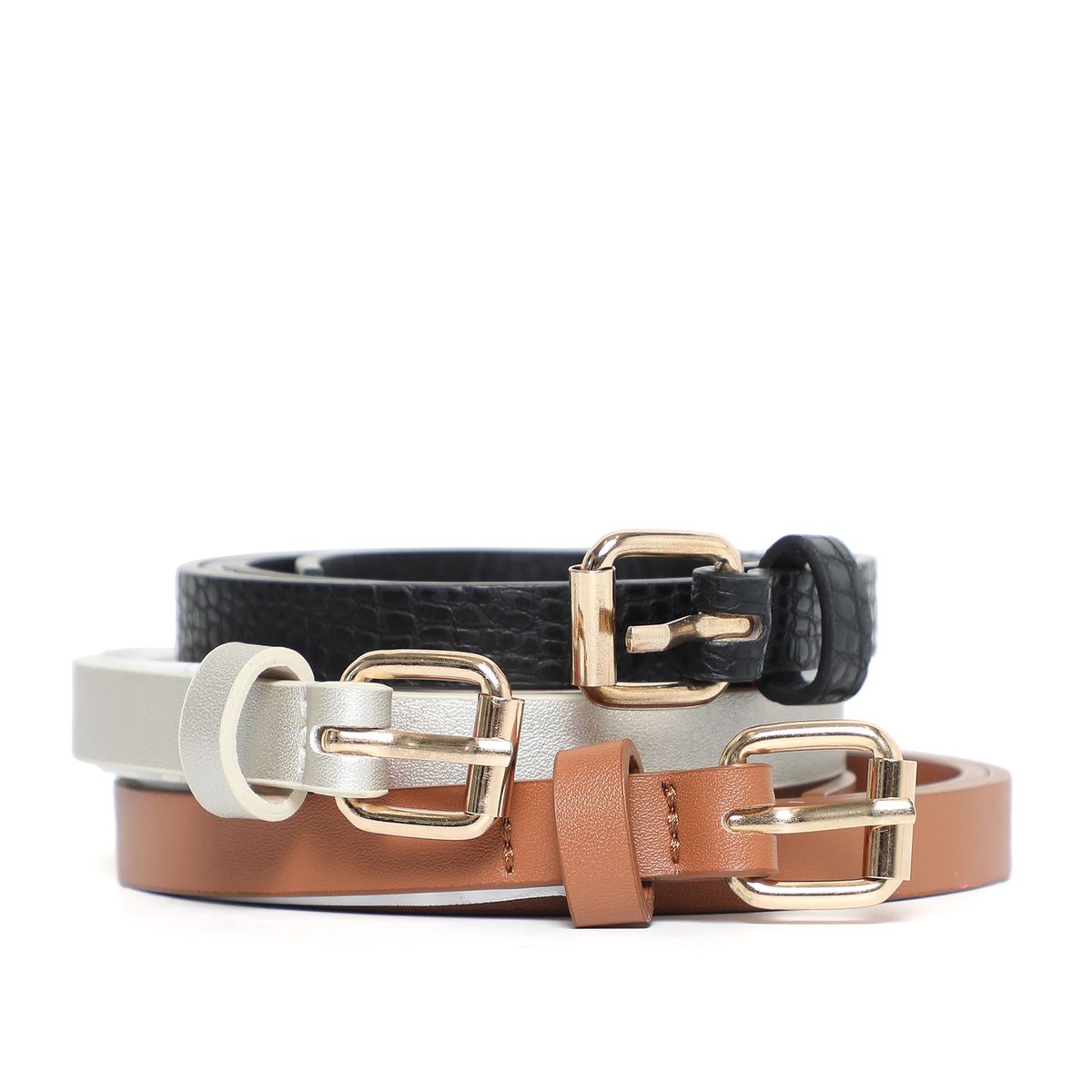 SYBILLA - Cinturón Pack X3 Mujer Sybilla 