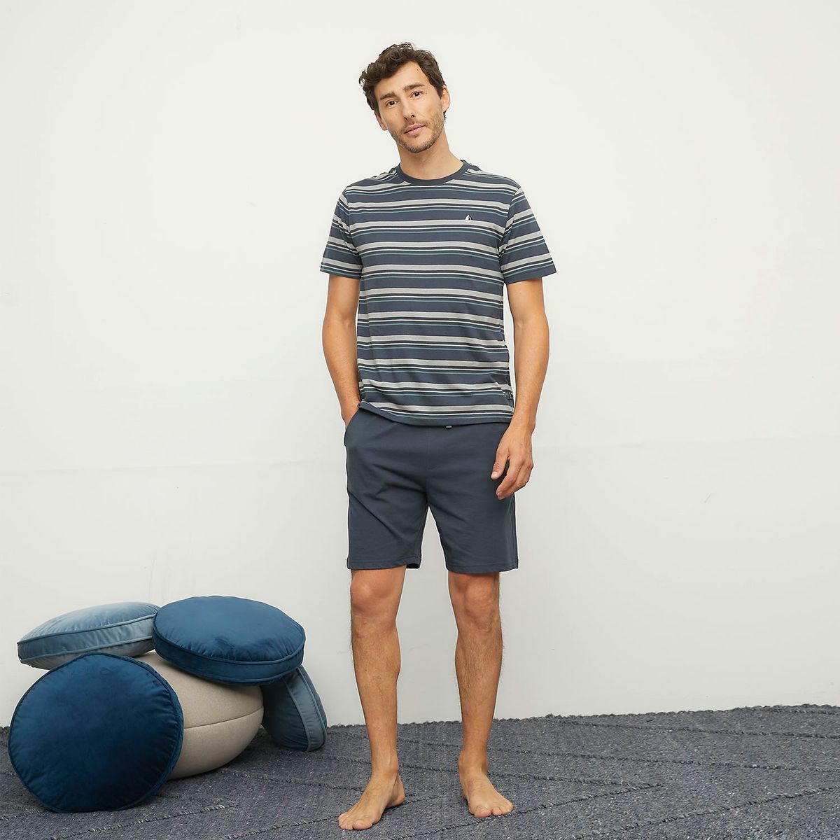 NEWPORT - Pijama Algodón Hombre Newport