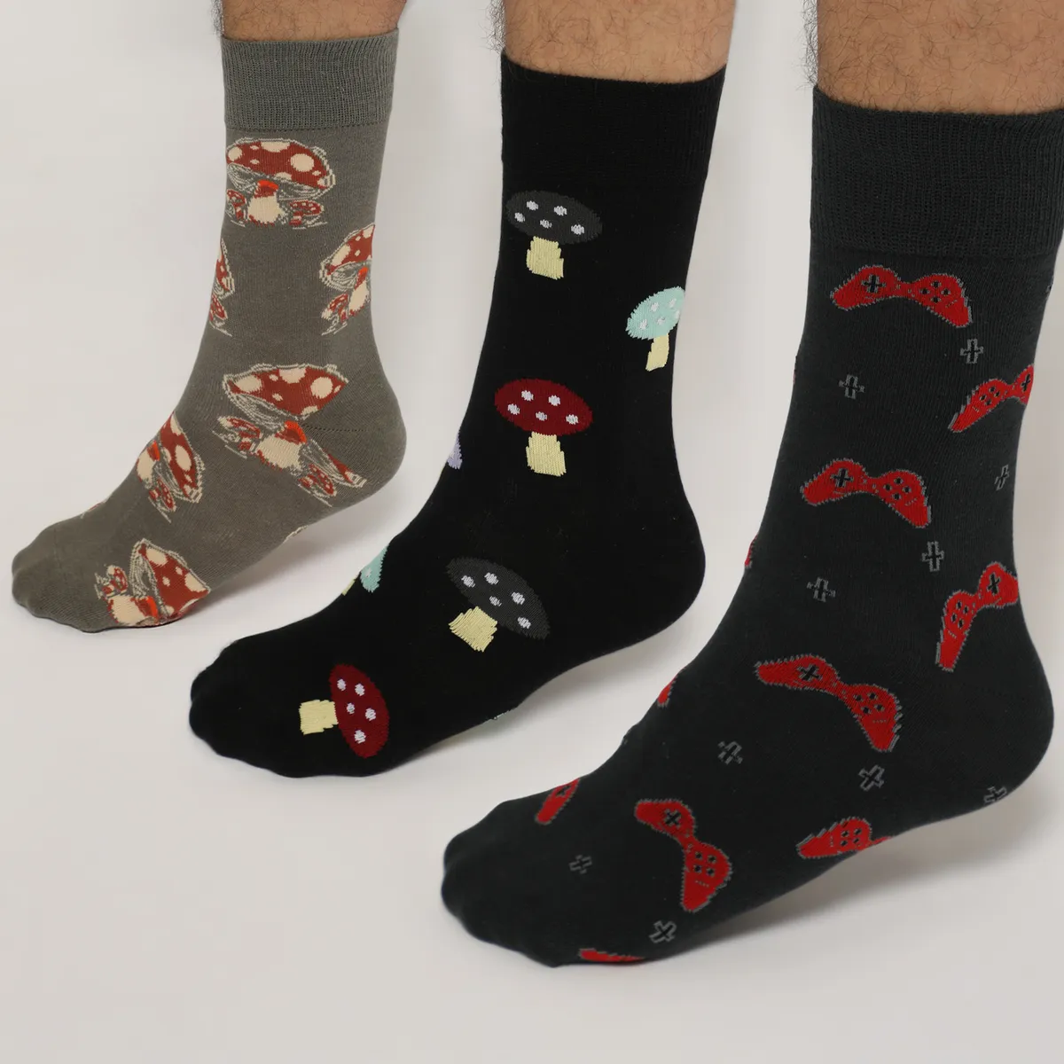 BEARCLIFF - Pack x3 Medias Hombre Bearcliff