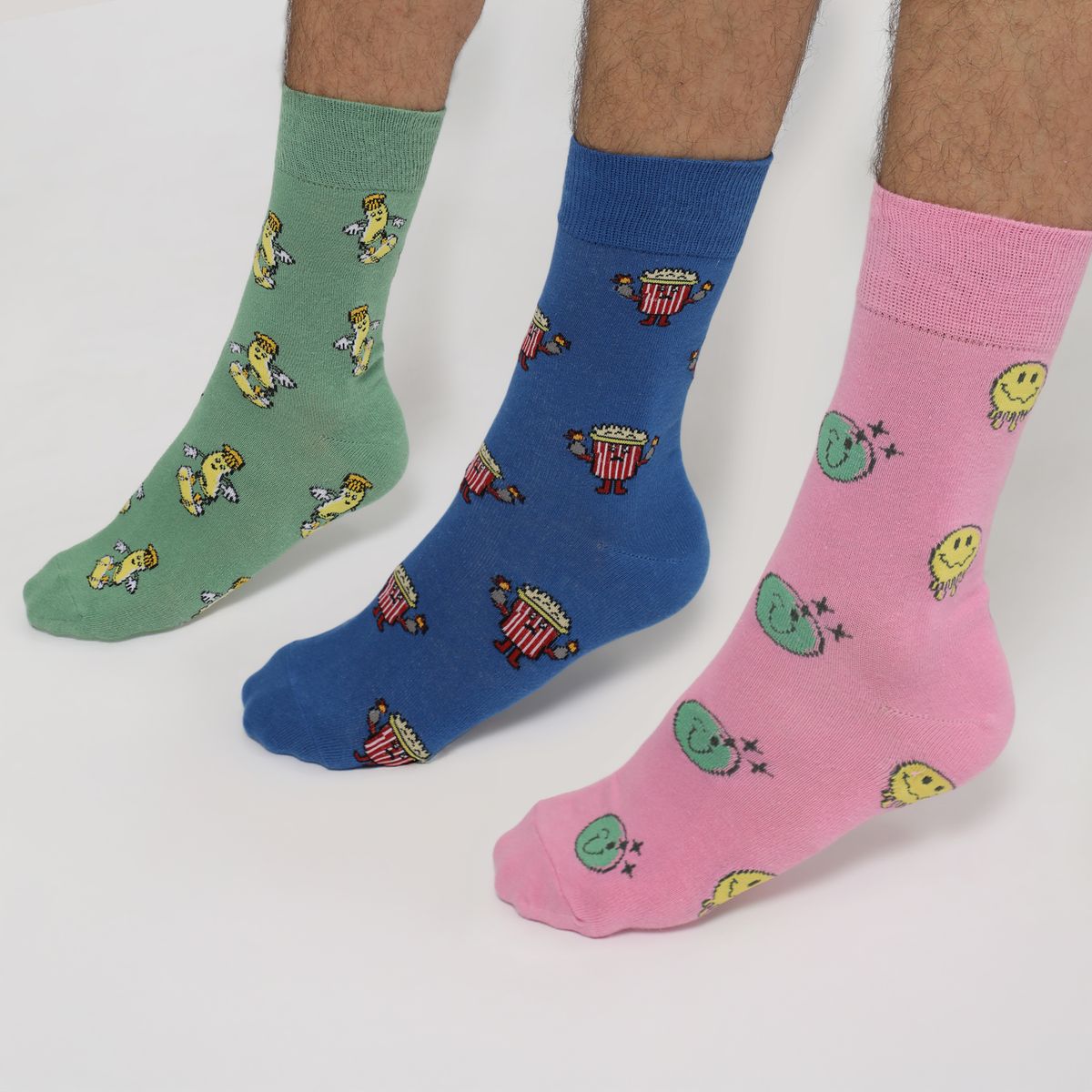 BEARCLIFF - Pack x3 Medias Hombre Bearcliff