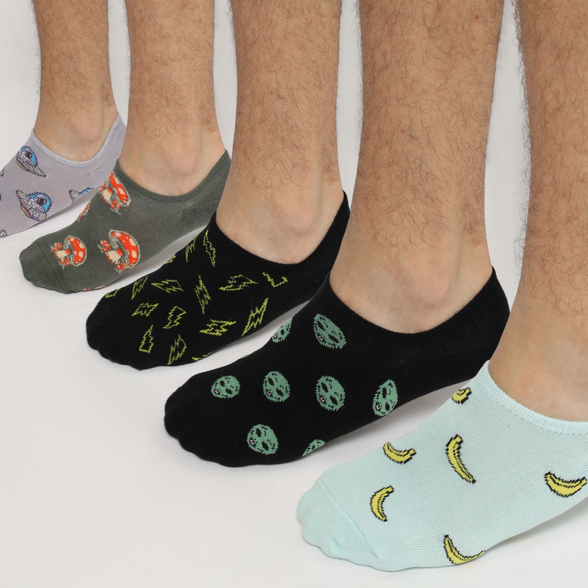 BEARCLIFF - Pack x5 Medias Hombre Bearcliff