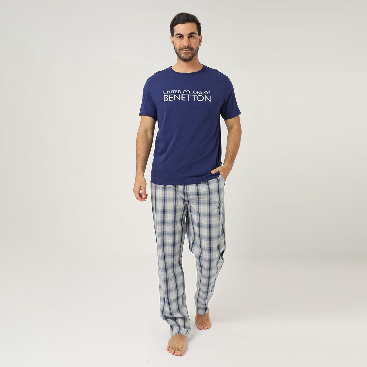 BENETTON - Pijama 100% Algodón Hombre Benetton