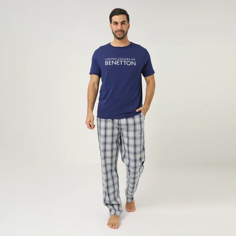 BENETTON - Pijama 100% Algodón Hombre Benetton