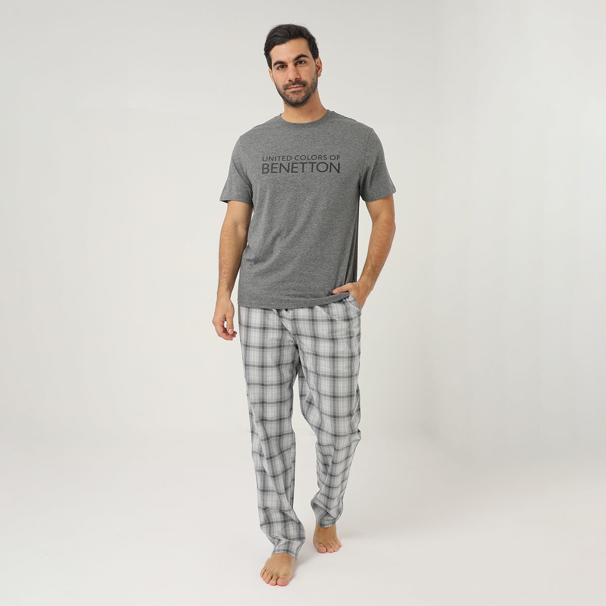 BENETTON - Pijama 100% Algodón Hombre Benetton