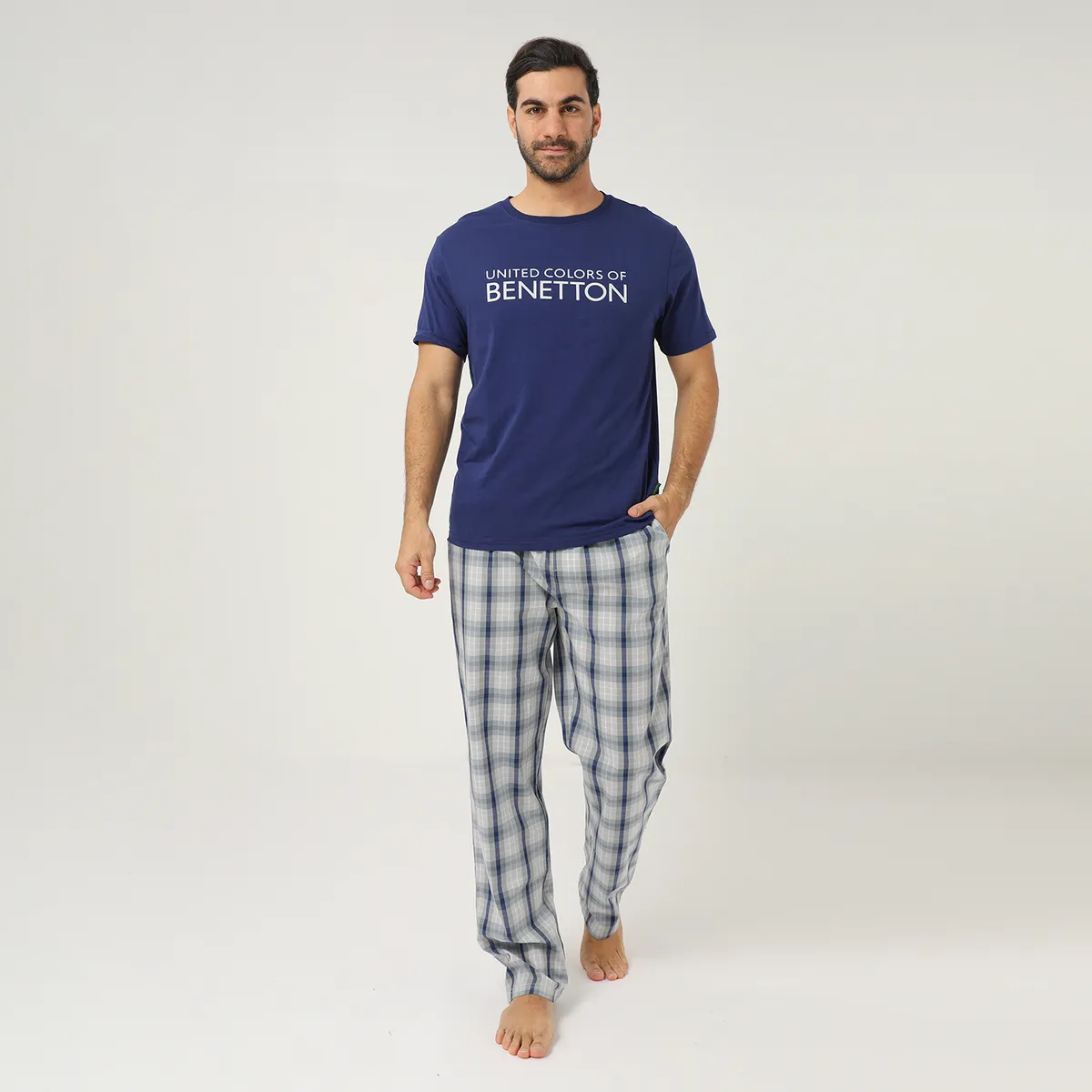BENETTON - Pijama 100% Algodón Hombre Benetton