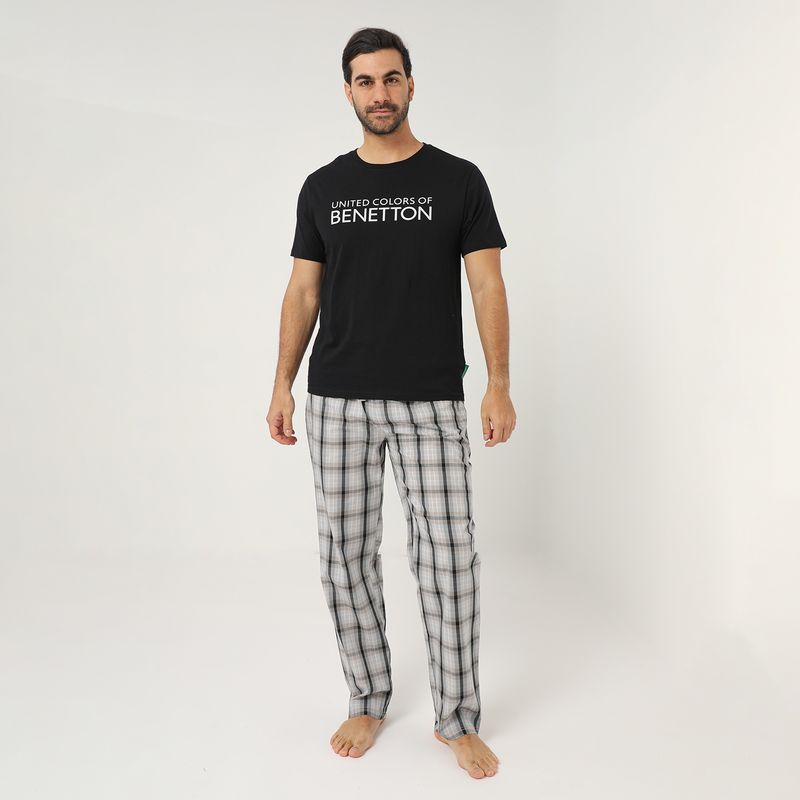 BENETTON - Pijama 100% Algodón Hombre Benetton