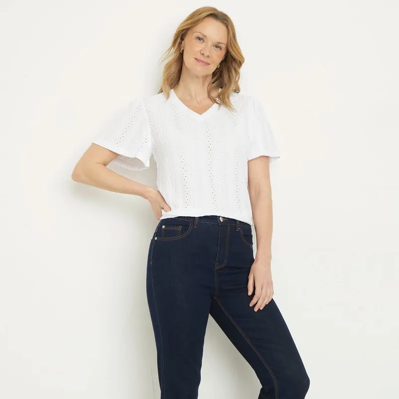 NEWPORT - Polo Manga Corta Casual Mujer Newport