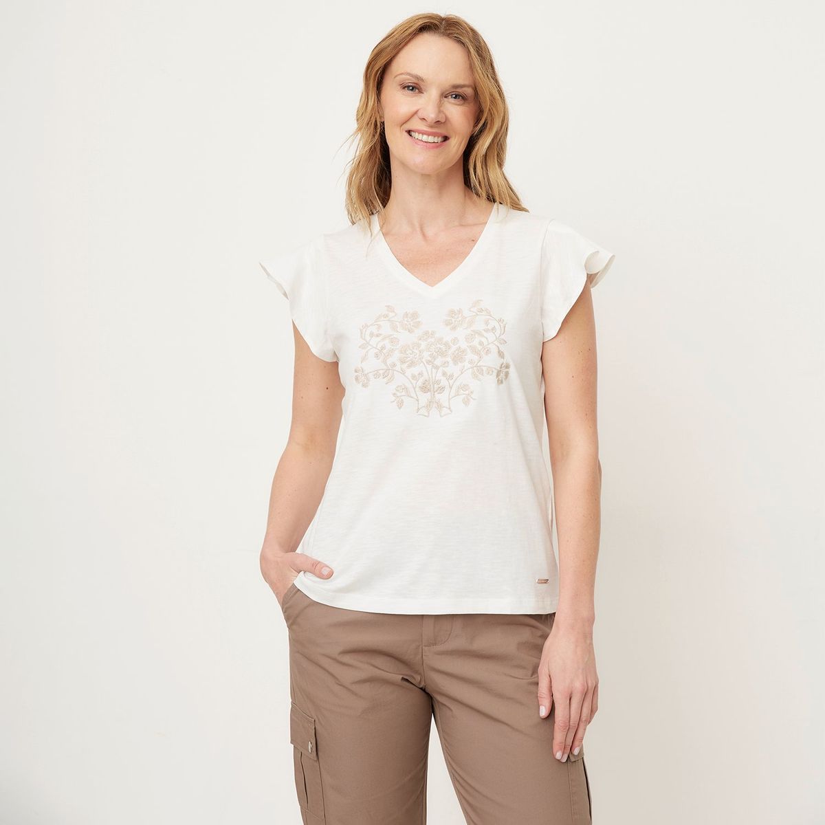 NEWPORT - Polo Manga Corta 100% Algodón Mujer Newport