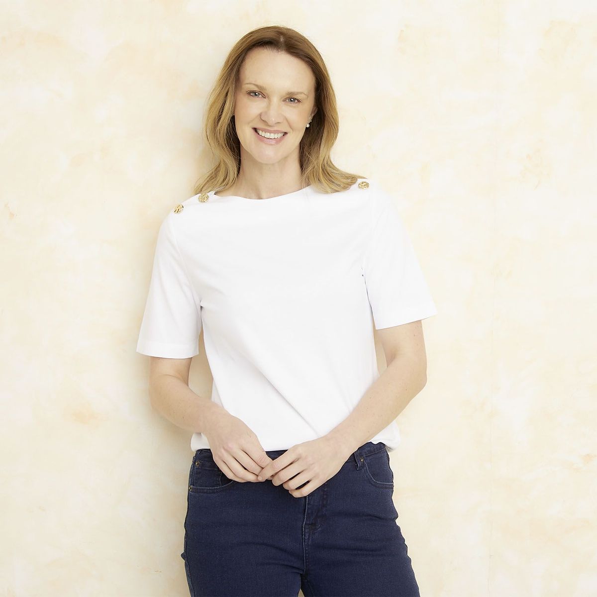 STEFANO COCCI - Polo Manga Corta 100% Algodón Mujer Stefano Cocci