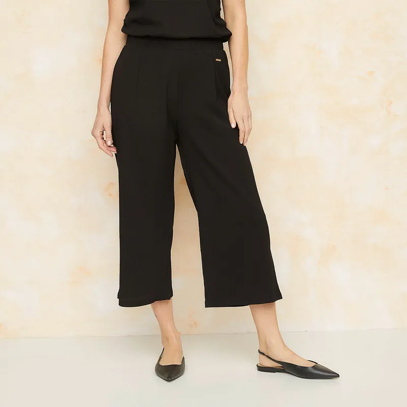 STEFANO COCCI - Pantalón Culotte Casual Mujer Stefano Cocci