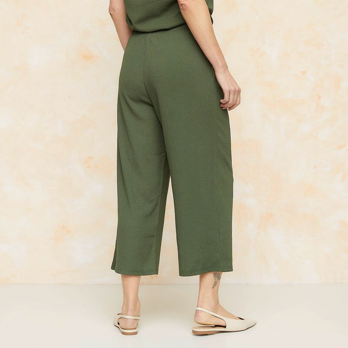 STEFANO COCCI - Pantalón Culotte Casual Mujer Stefano Cocci