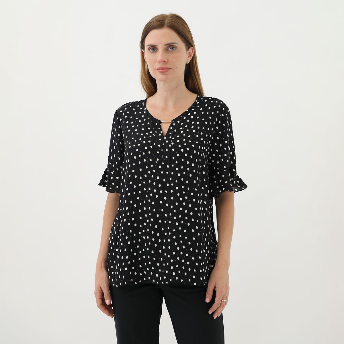 STEFANO COCCI - Blusa Manga Corta Casual Mujer Stefano Cocci