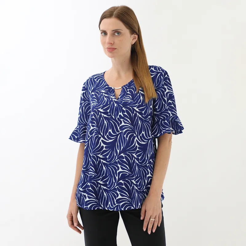 STEFANO COCCI - Blusa Manga Corta Casual Mujer Stefano Cocci