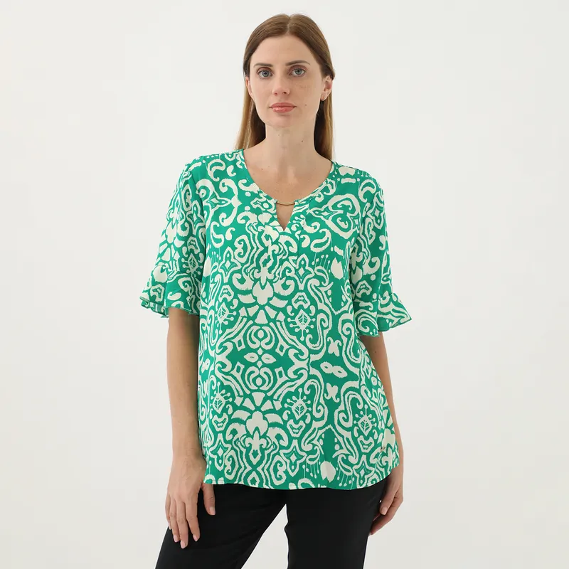 STEFANO COCCI - Blusa Manga Corta Casual Mujer Stefano Cocci