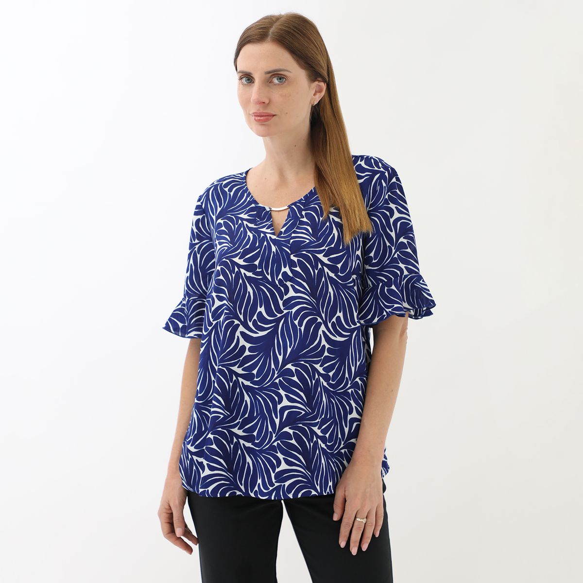 STEFANO COCCI - Blusa Manga Corta Casual Mujer Stefano Cocci