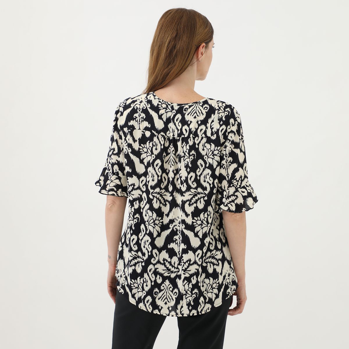 STEFANO COCCI - Blusa Manga Corta Casual Mujer Stefano Cocci