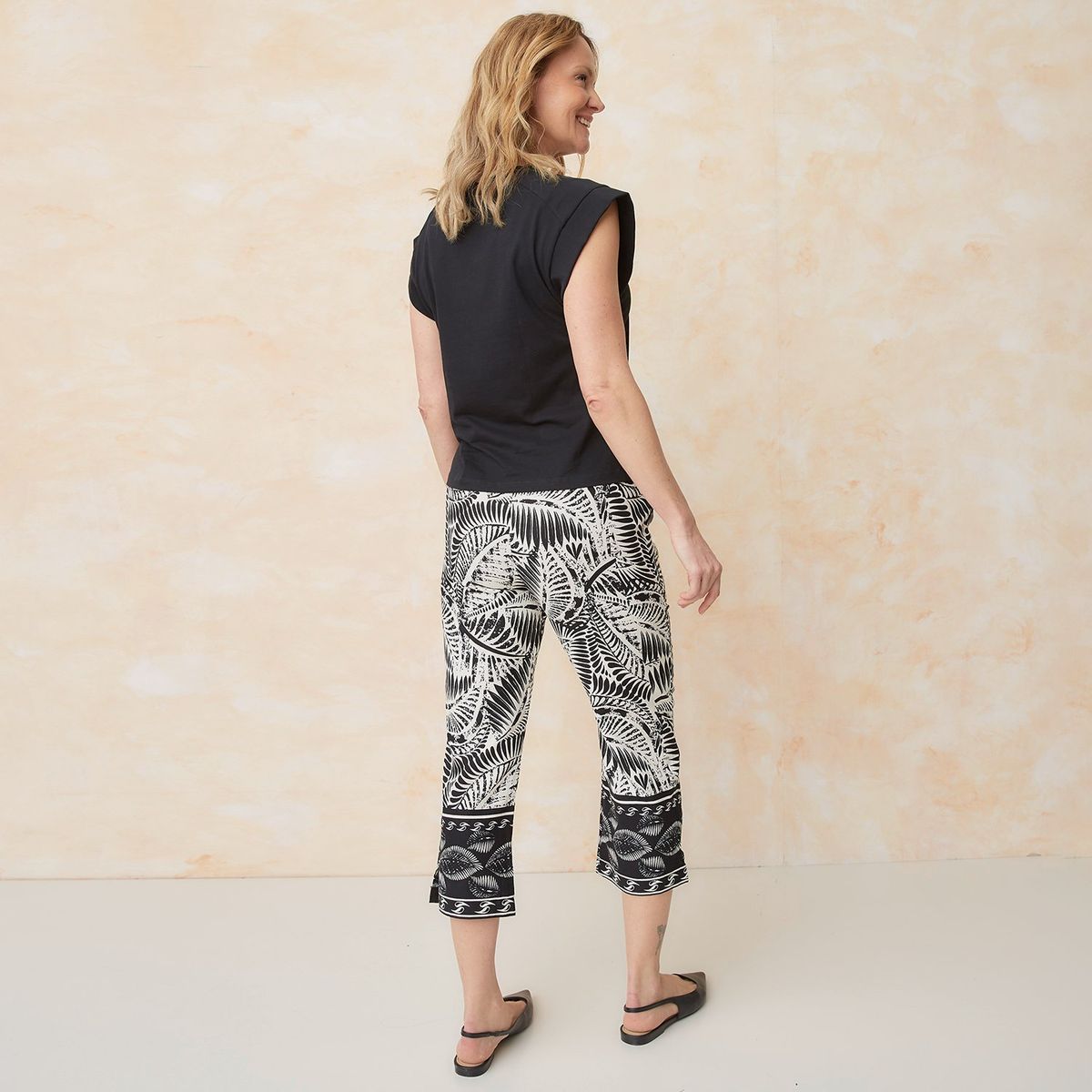 STEFANO COCCI - Pantalón Capri Mujer Stefano Cocci