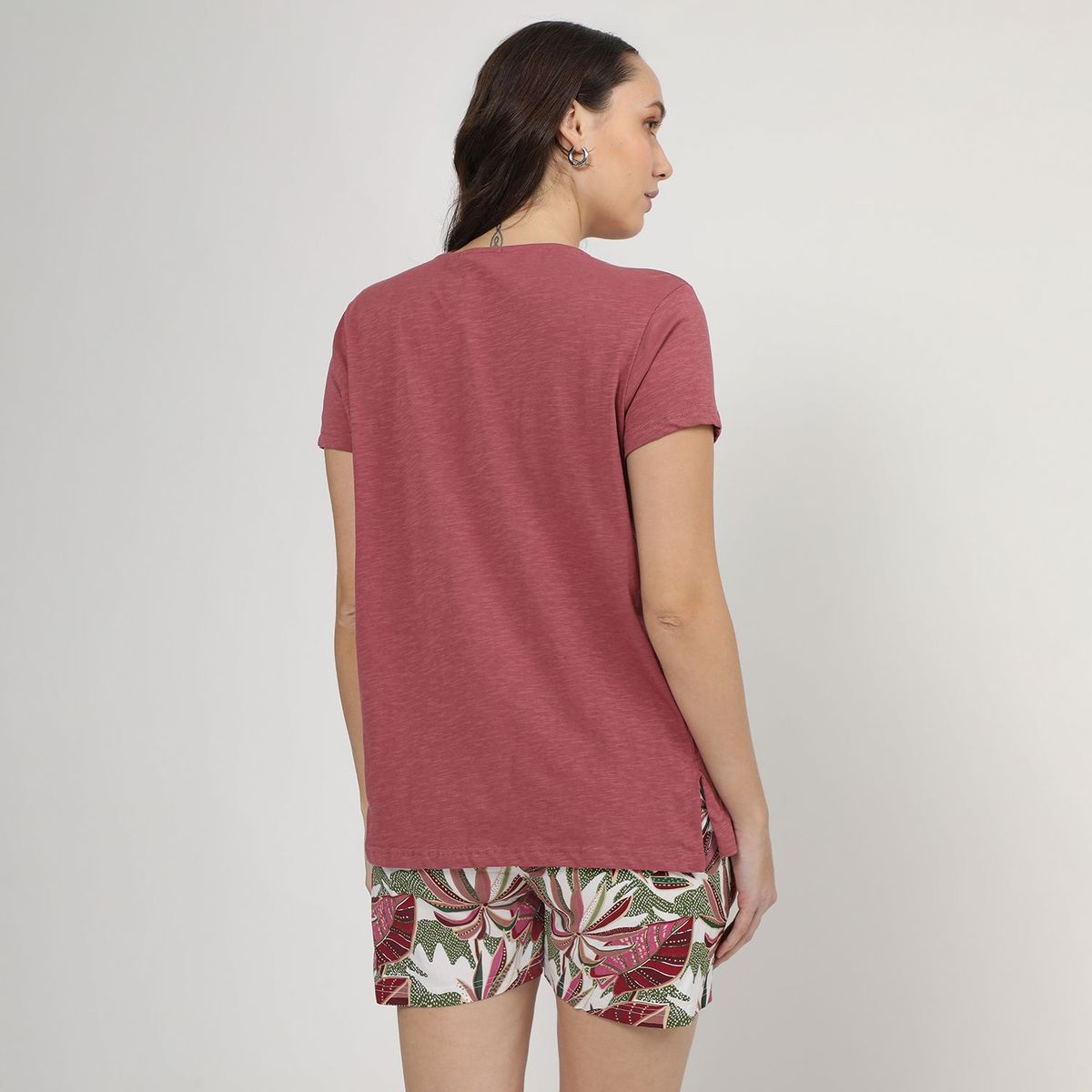 BLU - Pijama Algodón Mujer Blu