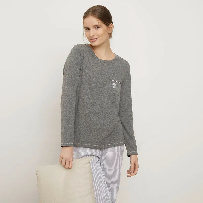 SYBILLA - Polo Pijama Manga Larga