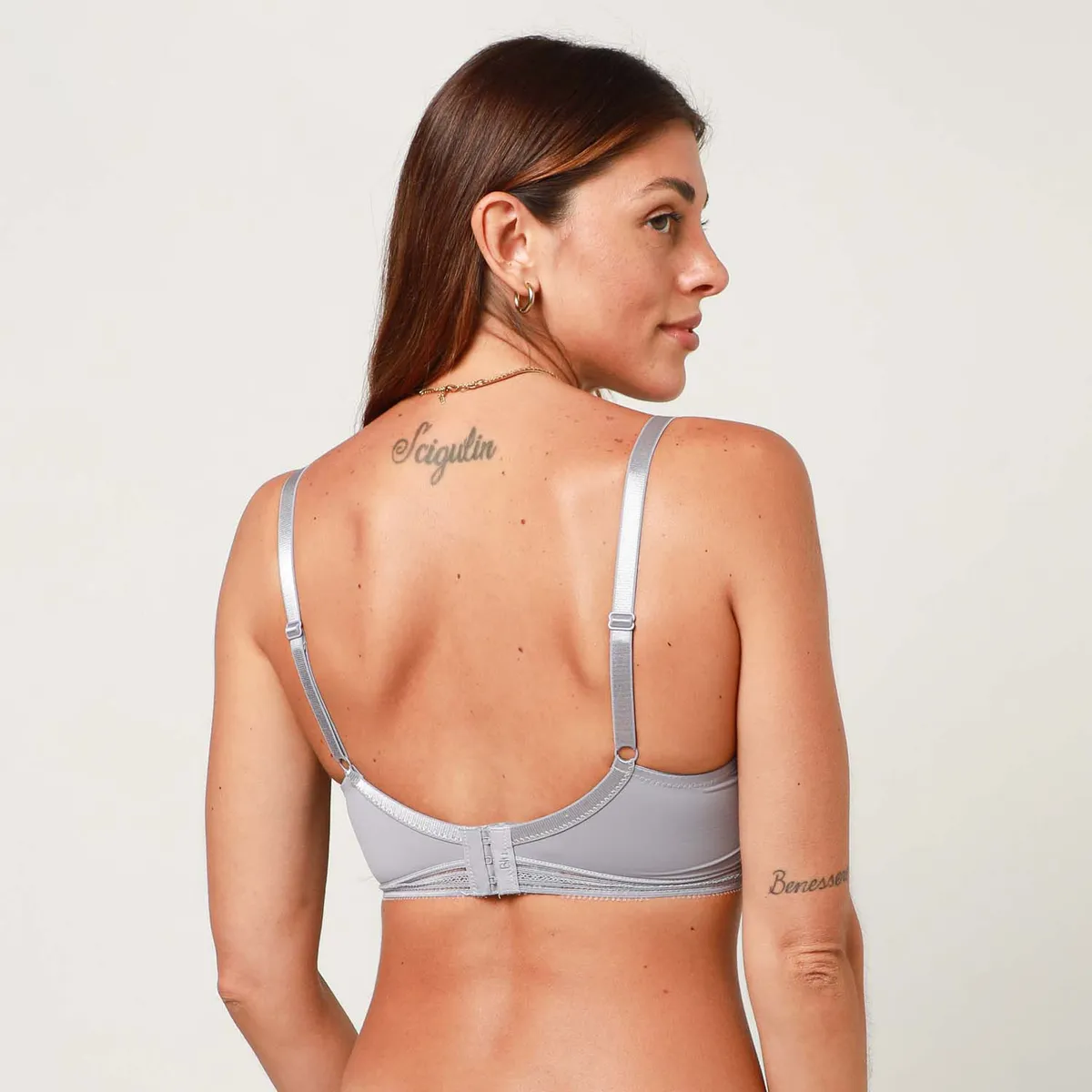 BLU - Sosten Fashion Encaje Blu