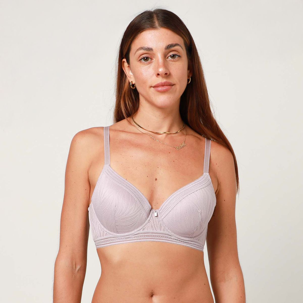 BLU - Sosten Fashion Encaje Blu