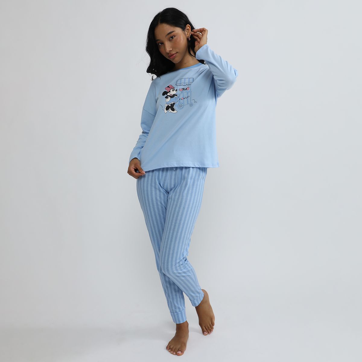 DISNEY - Pijama Algodón Mujer Disney