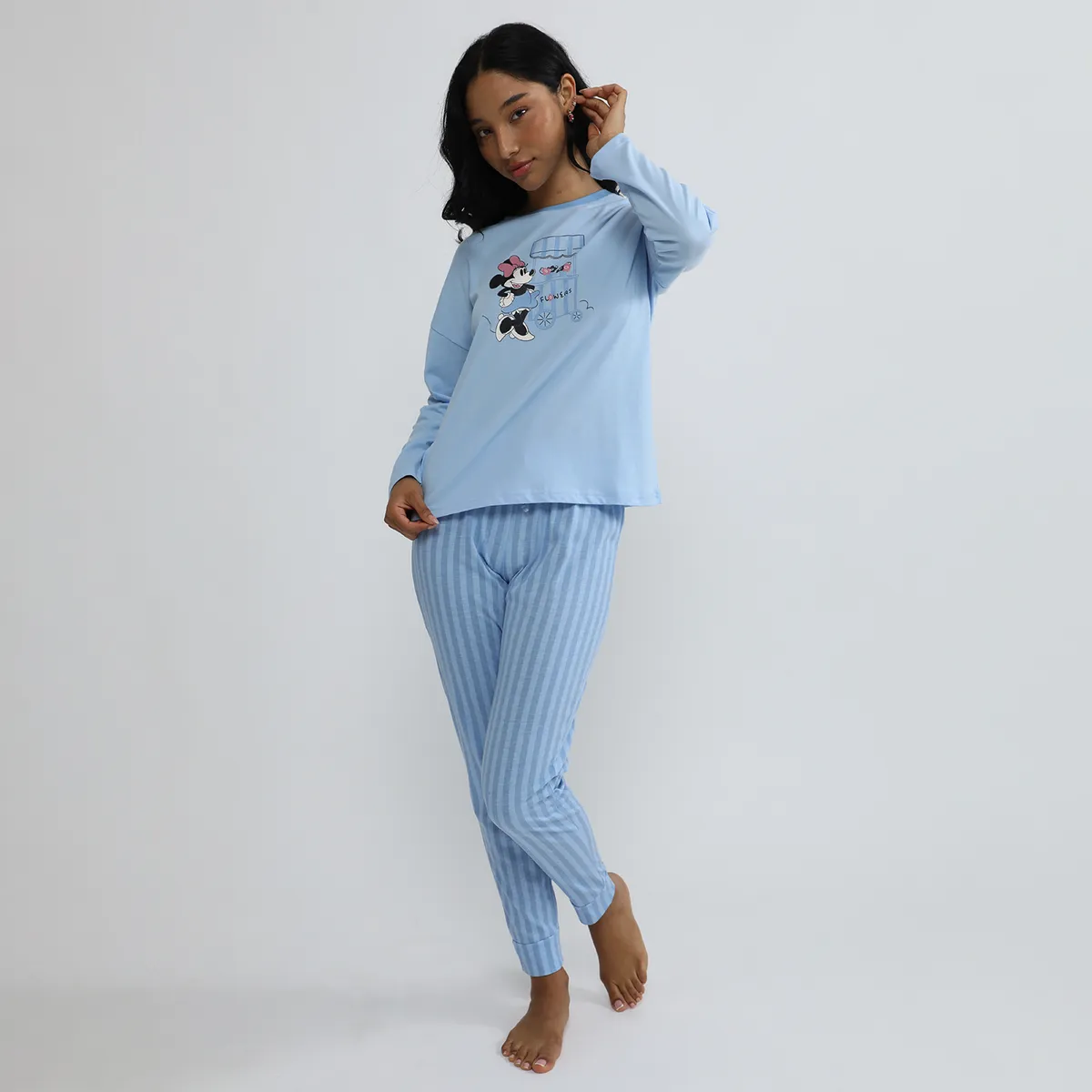 DISNEY - Pijama Algodón Mujer Disney