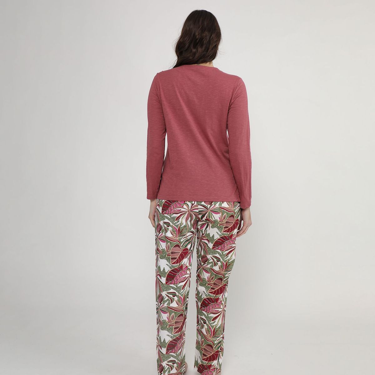 BLU - Pijama Algodón Mujer Blu