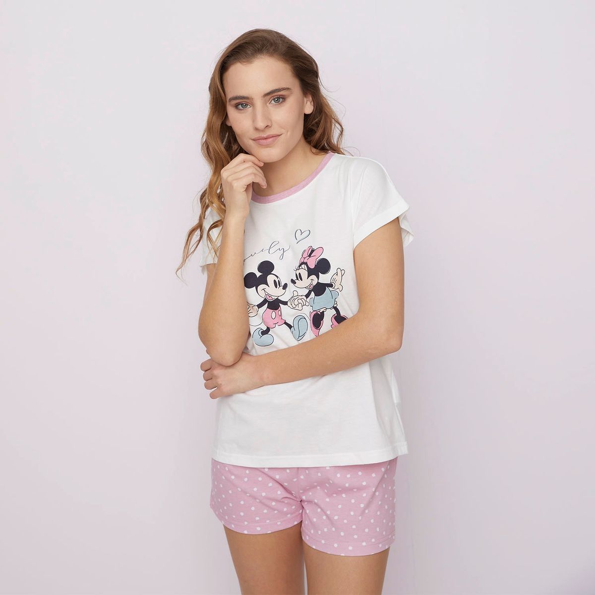 DISNEY - Pijama Algodón Mujer Disney