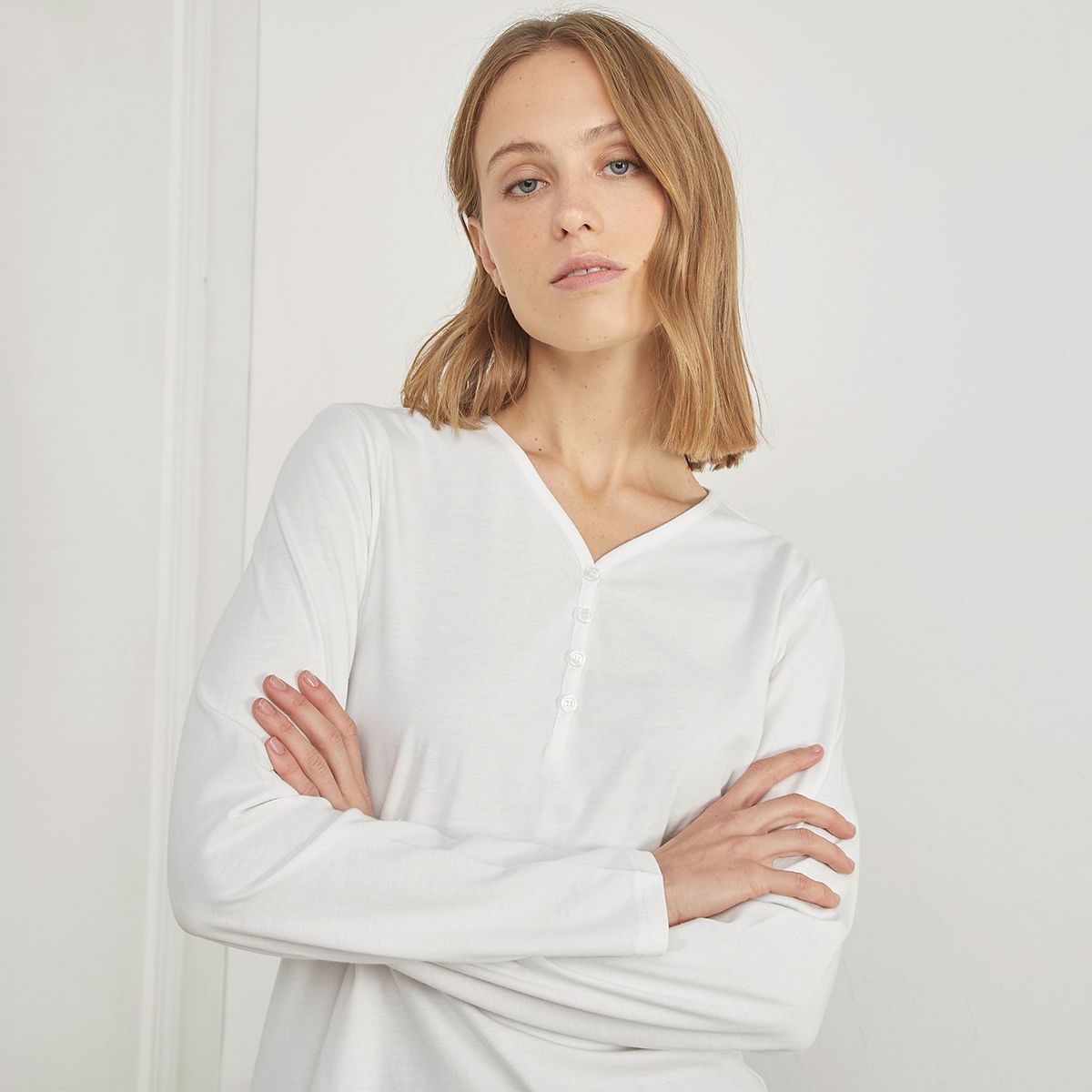 BLU - Polo Pijama Manga Larga