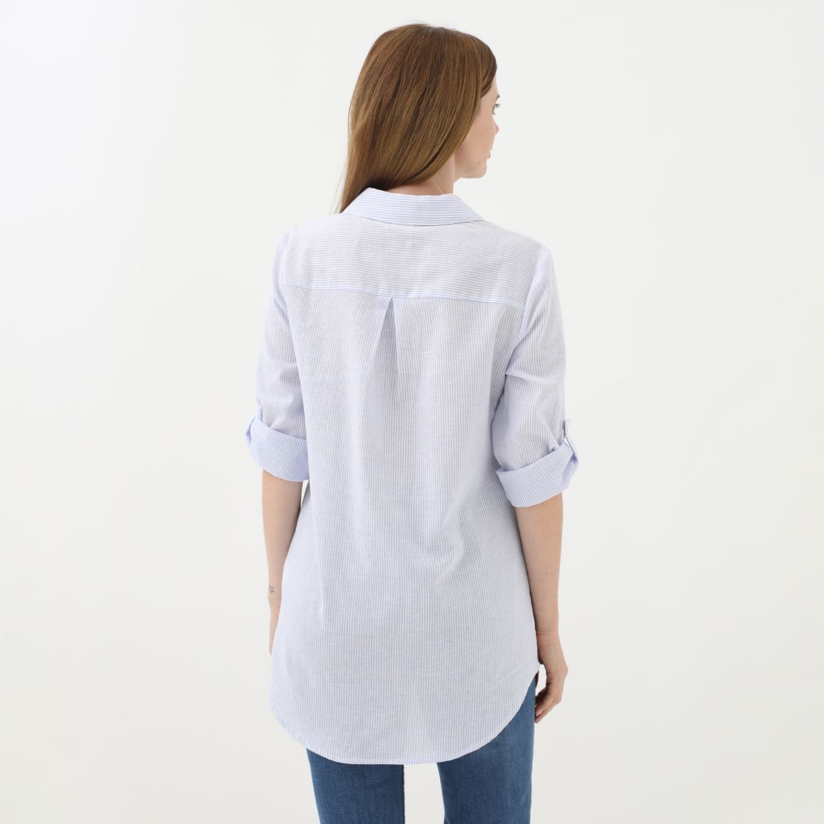 NEWPORT - Blusa Manga Larga Algodón Mujer Newport