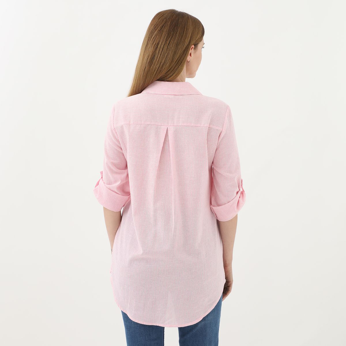 NEWPORT - Blusa Manga Larga Algodón Mujer Newport