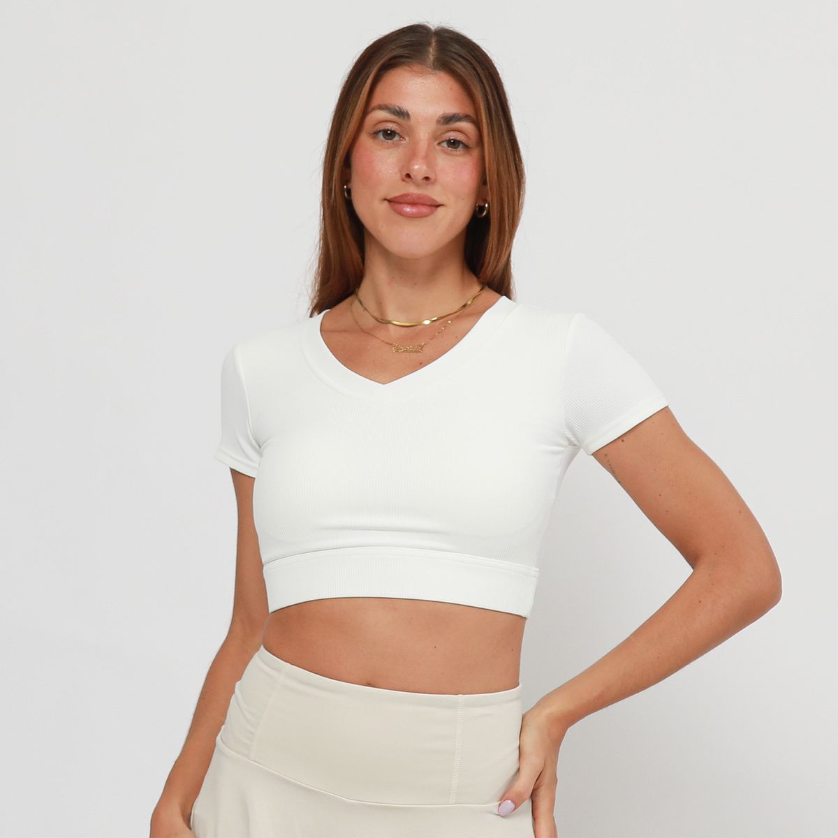 DIADORA - Polo Deportivo Crop top Diadora